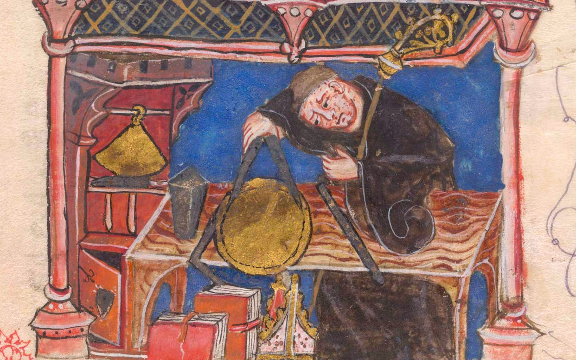 Medieval scientist being smarter than most scientists today.